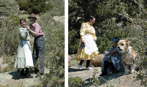 Old American costumes