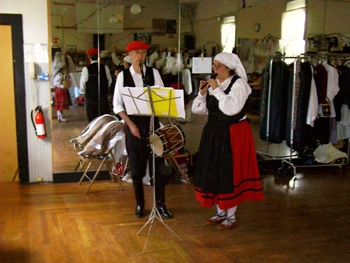 Picture from dress rehearsal, May 2007