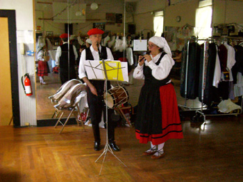 Picture from dress rehearsal, May 2007